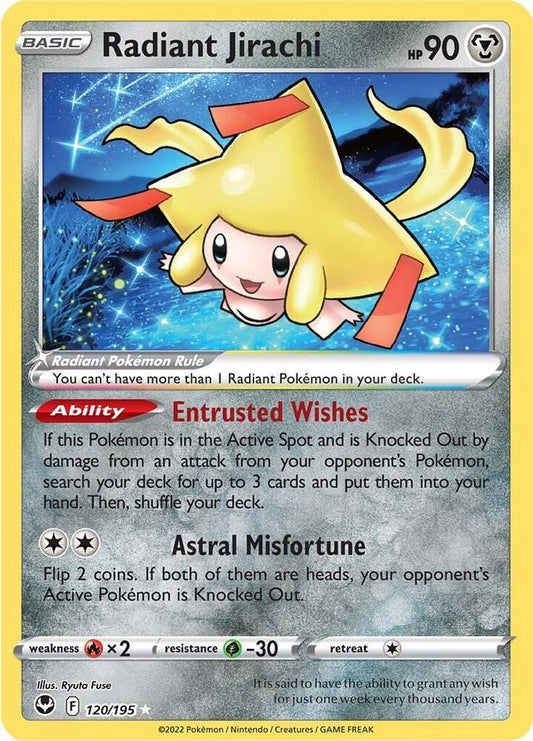 Radiant Jirachi, Holo Radiant