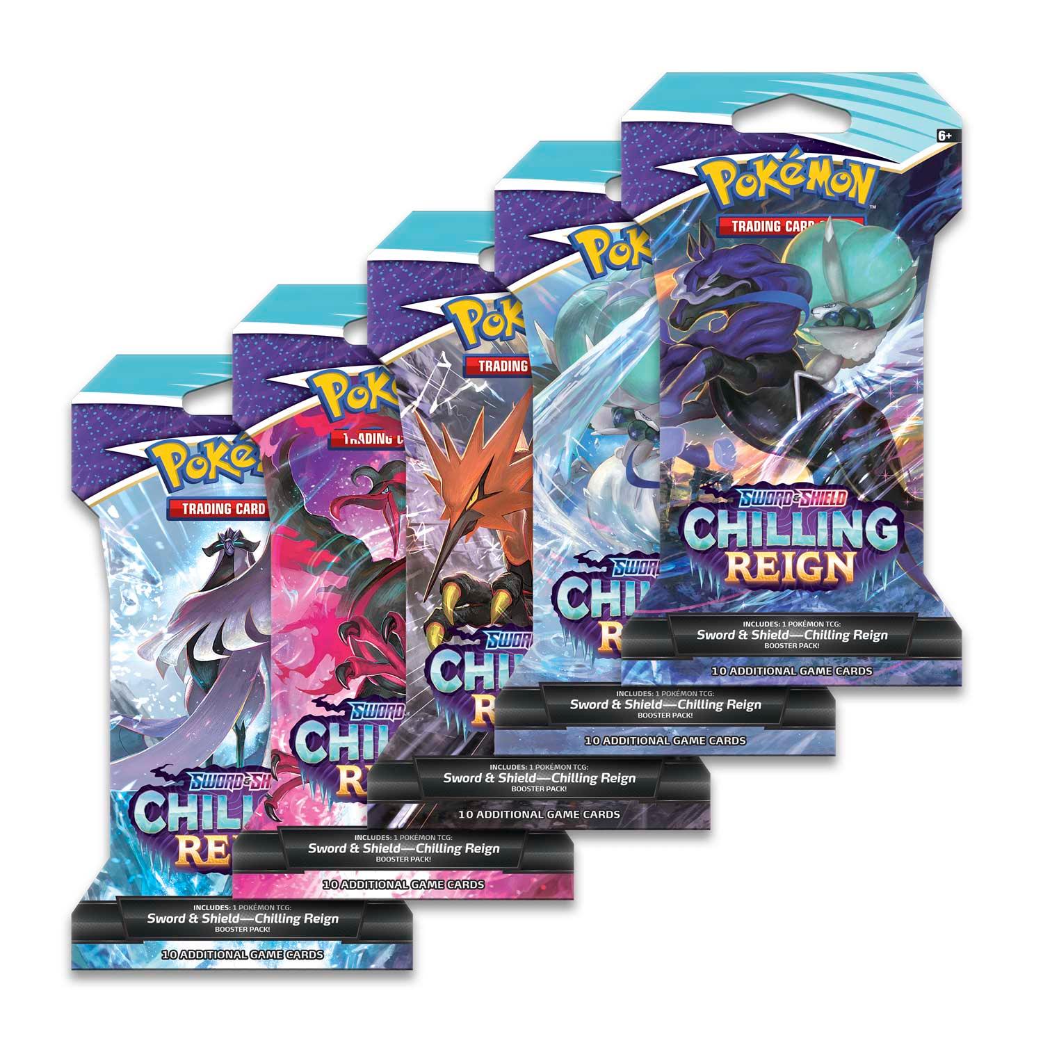 Sword & Shield Chilling Reign Booster Pack - Pokemon - TCG Kingdom