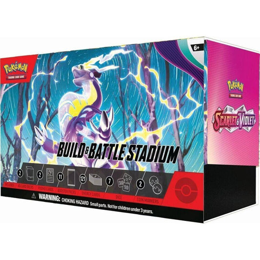 Scarlet & Violet Build & Battle Stadium Box - Pokemon - TCG Kingdom